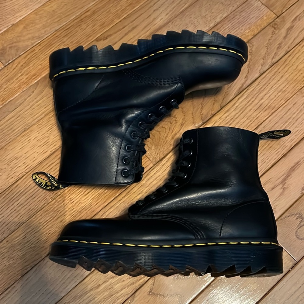Dr. Martens Black Leather Boots
